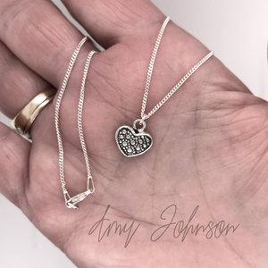 Sterling Silver Love Heart Necklace