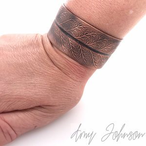 Pine Needle Cuff Bracelet