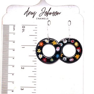 Bloom Enamel Earrings