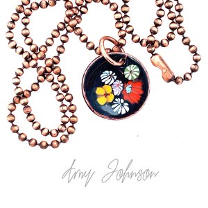 Millefiori Lucky Penny Necklaces