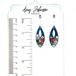 Floral Teardrop Earrings
