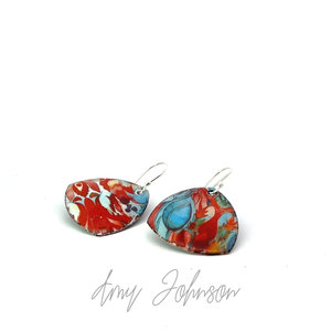 Vibrancy Enamel Earrings