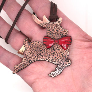 Festive Reindeer Necklace