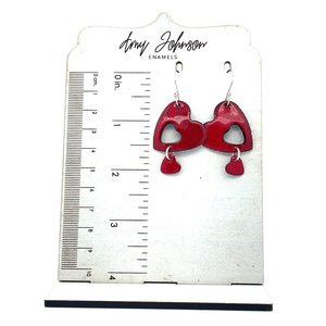 This Love Enamel Earrings