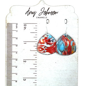 Vibrancy Enamel Earrings