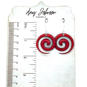 Sweet Enamel Earrings