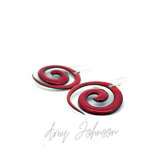 Sweet Enamel Earrings