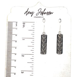 Vine Sterling Silver Earrings