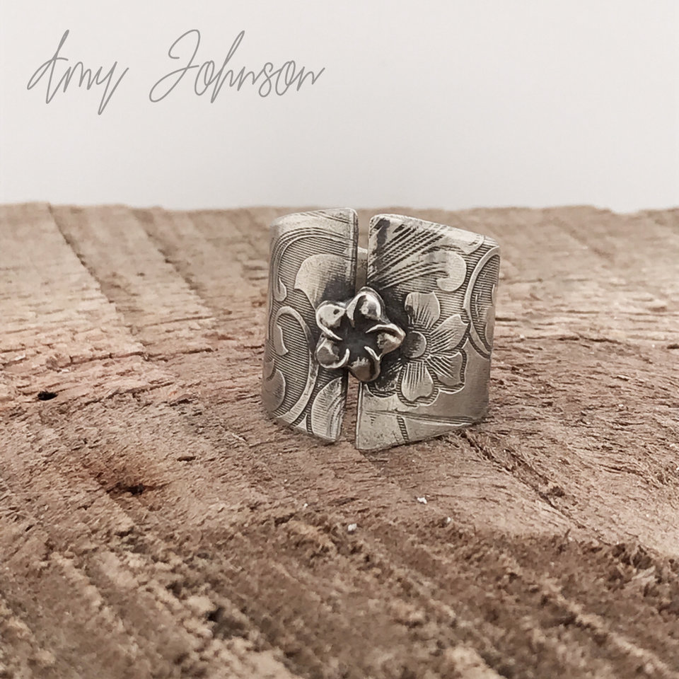 Forget Me Not Flower Ring