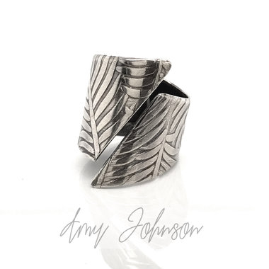 Pine Needle Adjustable Wrap Ring