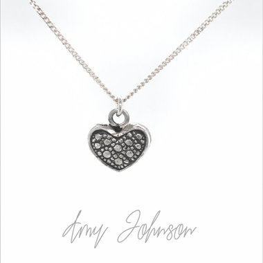 Sterling Silver Love Heart Necklace