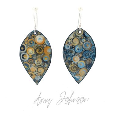 Starry Night Enamels Earrings