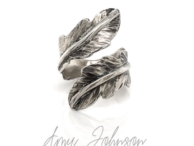 Feather Adjustable Ring