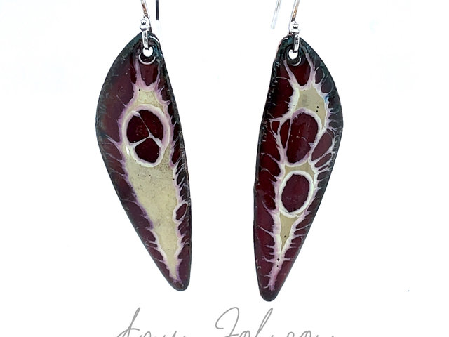 Solstice Enamel Earrings