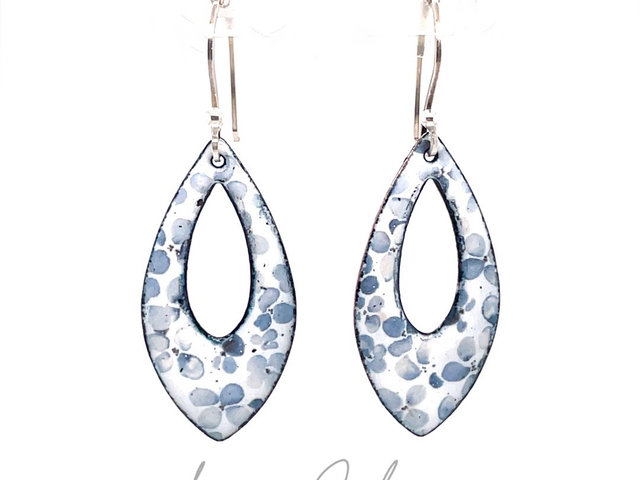 Spring Shower Enamel Earrings